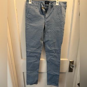 AE blue skinny pants